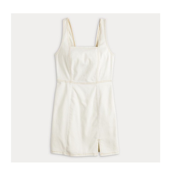 Juniors' Love, Fire Twill Sleeveless Mini Sheath Dress NWT - Picture 5 of 7